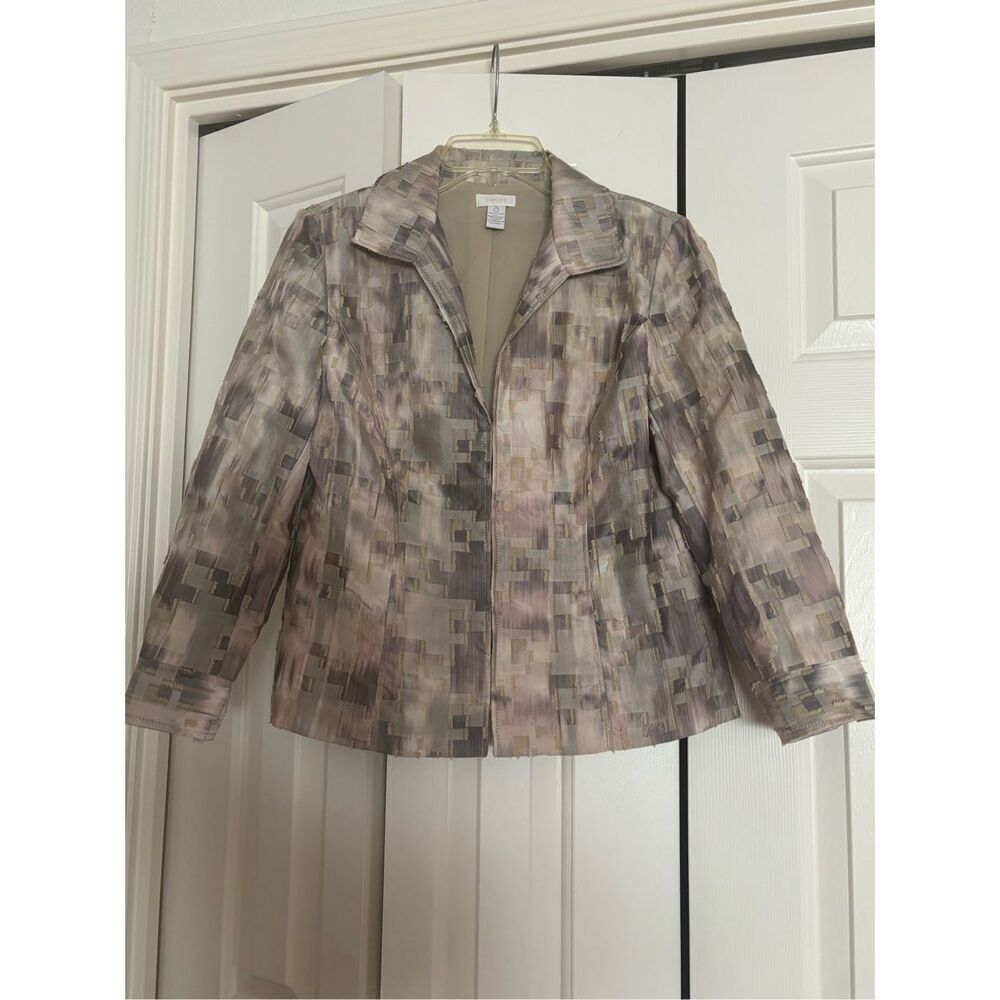 ***** 5 for $25 Chico’s Petra Print Jacket